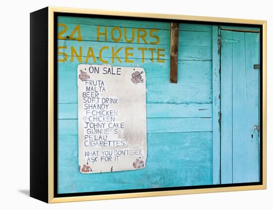 Snackette, Portsmouth, Dominica, Lesser Antilles, Windward Islands, West Indies-Richard Cummins-Framed Premier Image Canvas