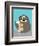 Snacking Sloth-Nancy Lee-Framed Premium Giclee Print