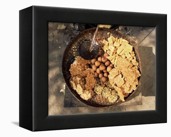 Snacks, Covered in Batter, Mingun, Myanmar (Burma)-Upperhall-Framed Premier Image Canvas