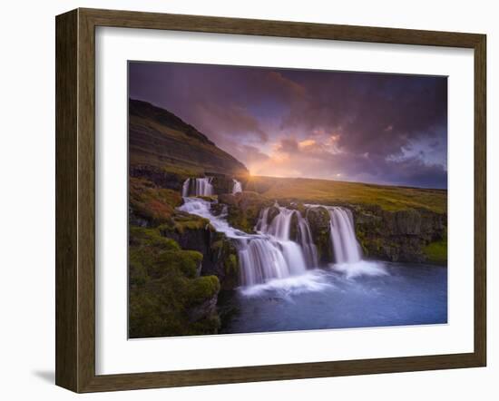 Snaefellnesfall Sunset-Moises Levy-Framed Photographic Print