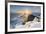 Snaefellsnes Peninsula, Western Iceland, Iceland. Londrangar sea stack and coastal cliffs at sunset-Marco Bottigelli-Framed Photographic Print