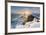 Snaefellsnes Peninsula, Western Iceland, Iceland. Londrangar sea stack and coastal cliffs at sunset-Marco Bottigelli-Framed Photographic Print