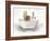 Snail In Bathtub-Matthew Piotrowicz-Framed Art Print