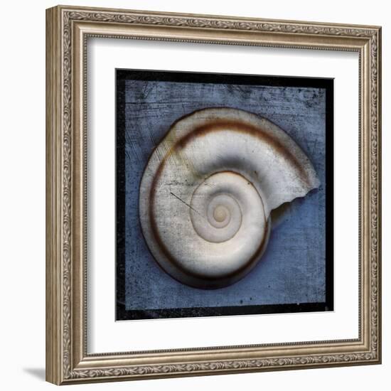 Snail-John Golden-Framed Art Print