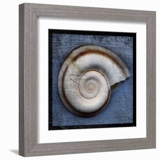 Snail-John Golden-Framed Art Print