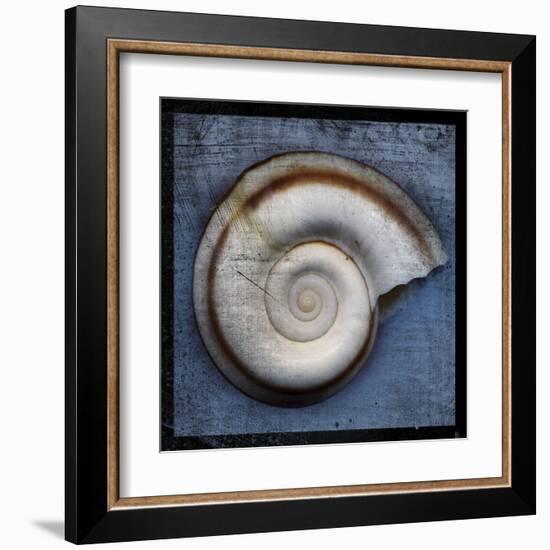 Snail-John Golden-Framed Art Print