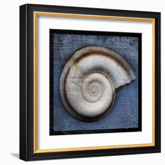 Snail-John Golden-Framed Art Print