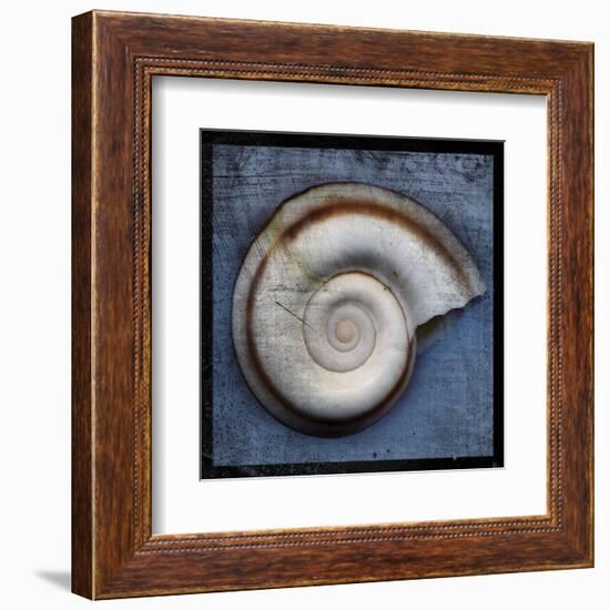 Snail-John W^ Golden-Framed Art Print