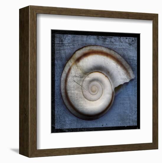 Snail-John W^ Golden-Framed Art Print