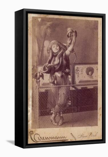 Snake Charmer-Vintage Apple Collection-Framed Premier Image Canvas