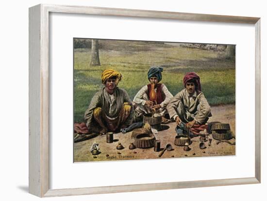 'Snake Charmers', c1910-Unknown-Framed Giclee Print