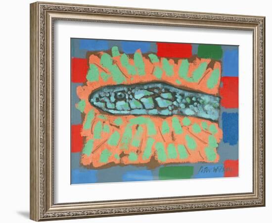 Snake-Head, 1996-Peter Wilson-Framed Giclee Print