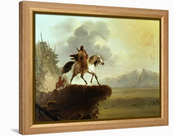 Snake Indians-Alfred Jacob Miller-Framed Premier Image Canvas