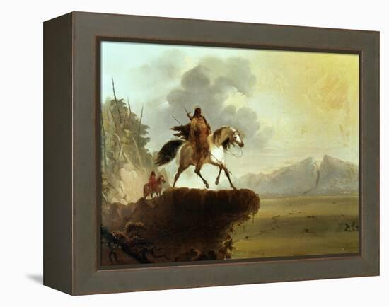 Snake Indians-Alfred Jacob Miller-Framed Premier Image Canvas