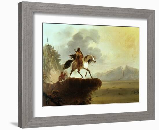 Snake Indians-Alfred Jacob Miller-Framed Giclee Print