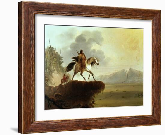 Snake Indians-Alfred Jacob Miller-Framed Giclee Print