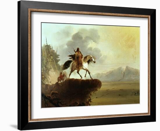 Snake Indians-Alfred Jacob Miller-Framed Giclee Print