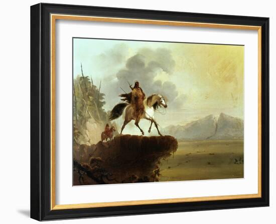 Snake Indians-Alfred Jacob Miller-Framed Giclee Print