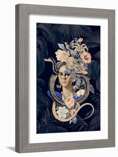 Snake Princess 2-Andrea Haase-Framed Giclee Print