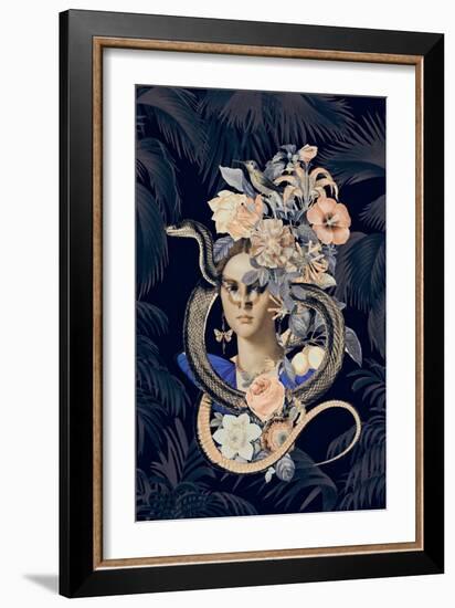 Snake Princess 2-Andrea Haase-Framed Giclee Print