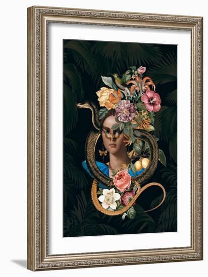 Snake Princess-Andrea Haase-Framed Giclee Print