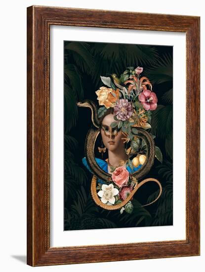 Snake Princess-Andrea Haase-Framed Giclee Print