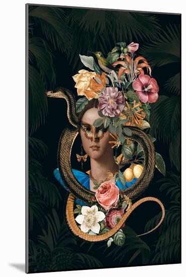 Snake Princess-Andrea Haase-Mounted Giclee Print