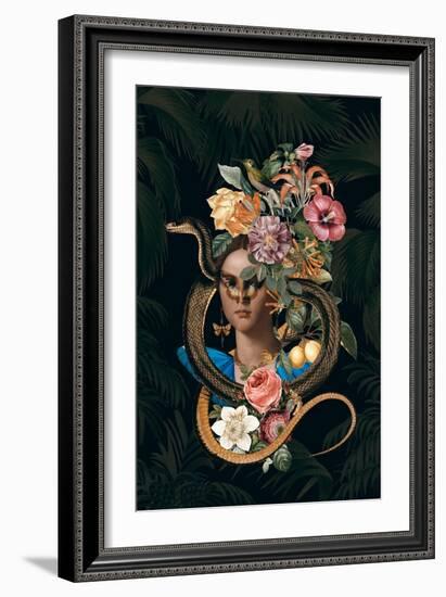 Snake Princess-Andrea Haase-Framed Giclee Print