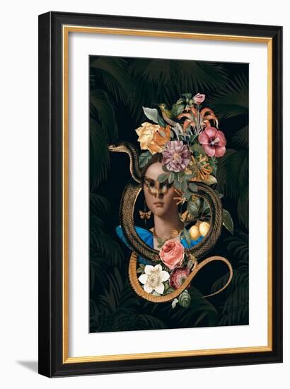Snake Princess-Andrea Haase-Framed Giclee Print