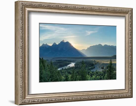 Snake River Overlook Color-Alan Majchrowicz-Framed Photographic Print