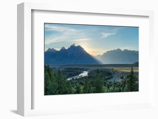 Snake River Overlook Color-Alan Majchrowicz-Framed Photographic Print