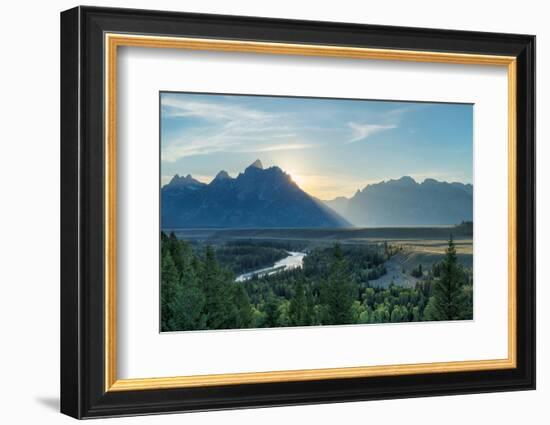 Snake River Overlook Color-Alan Majchrowicz-Framed Photographic Print