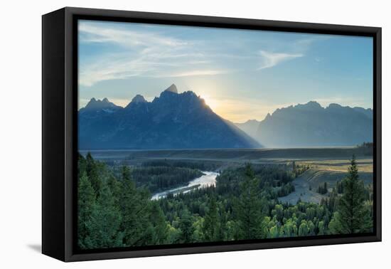 Snake River Overlook Color-Alan Majchrowicz-Framed Premier Image Canvas