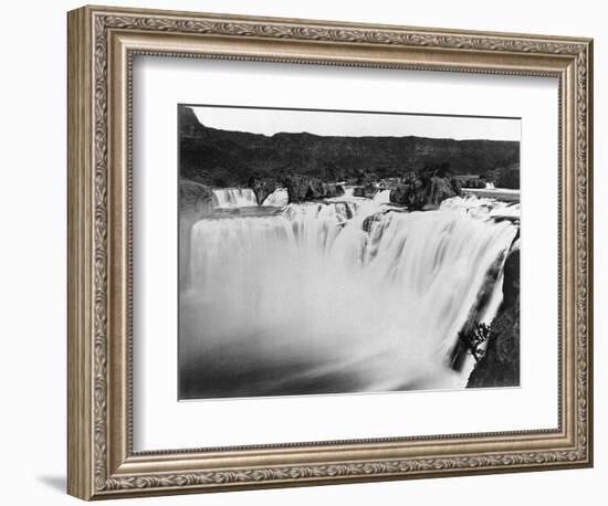 Snake River Thunders Over Shoshone Falls-null-Framed Photographic Print