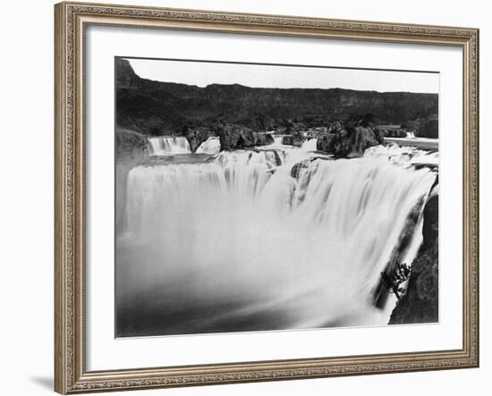 Snake River Thunders Over Shoshone Falls-null-Framed Photographic Print