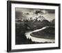 Snake River-Ansel Adams-Framed Art Print