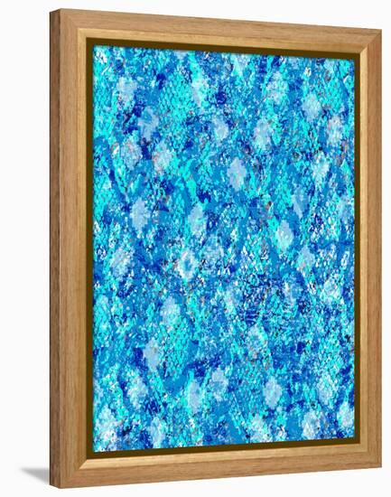 Snake Skin IV-Nicholas Biscardi-Framed Stretched Canvas