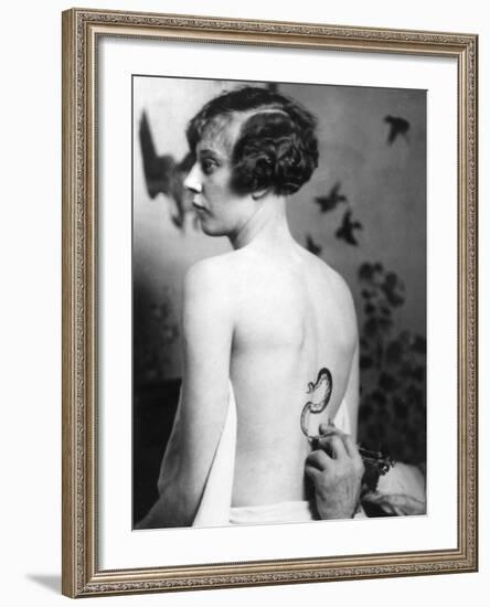 Snake Tattoo-null-Framed Photographic Print