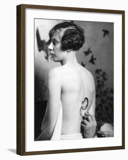 Snake Tattoo-null-Framed Photographic Print