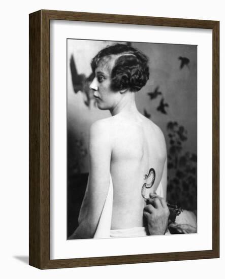 Snake Tattoo-null-Framed Photographic Print