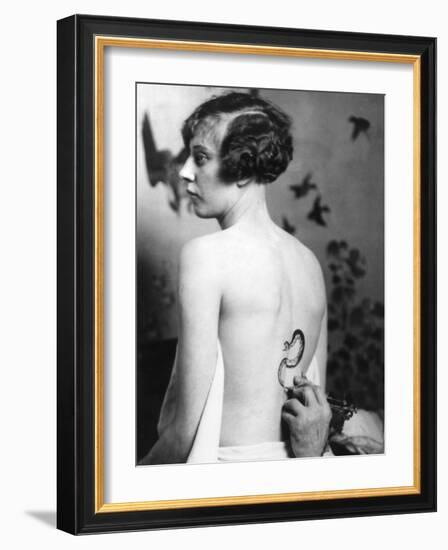 Snake Tattoo-null-Framed Photographic Print