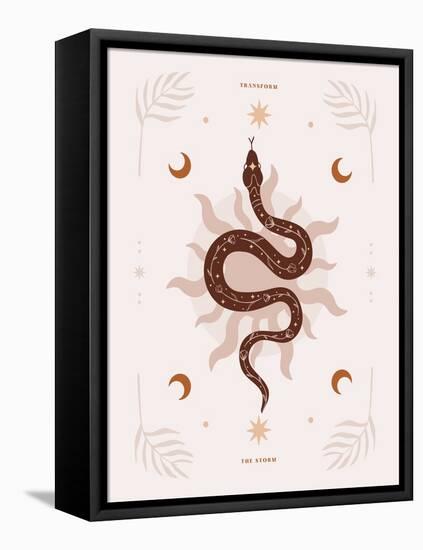 Snake Transform-Beth Cai-Framed Premier Image Canvas