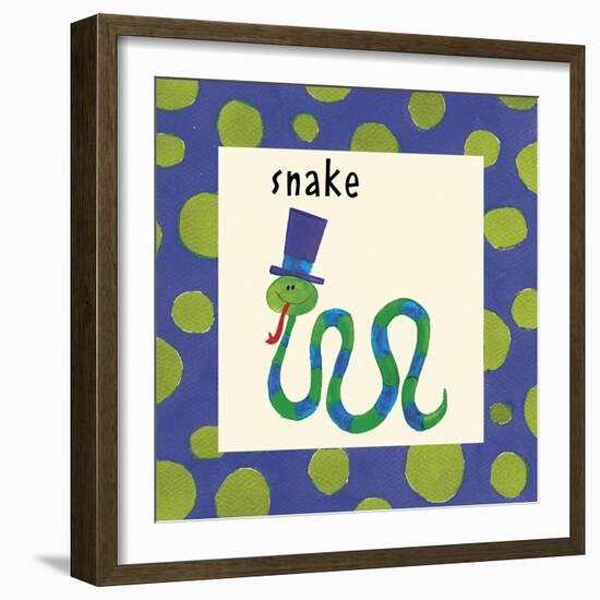 Snake-null-Framed Giclee Print