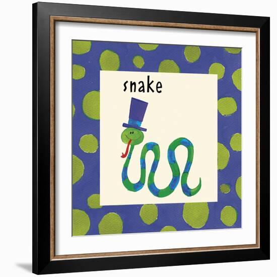 Snake-null-Framed Giclee Print