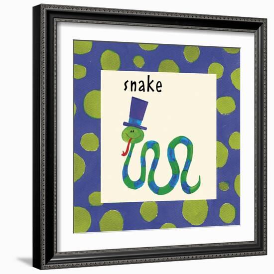 Snake-null-Framed Giclee Print