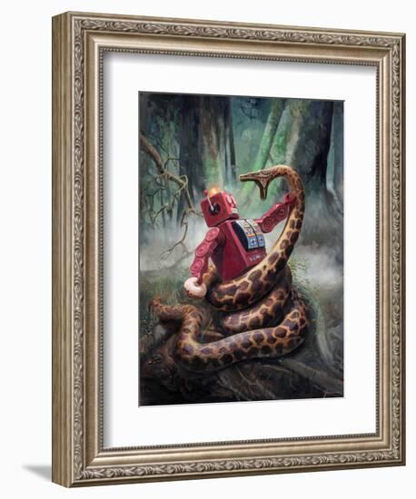 Snakefight-Eric Joyner-Framed Premium Giclee Print