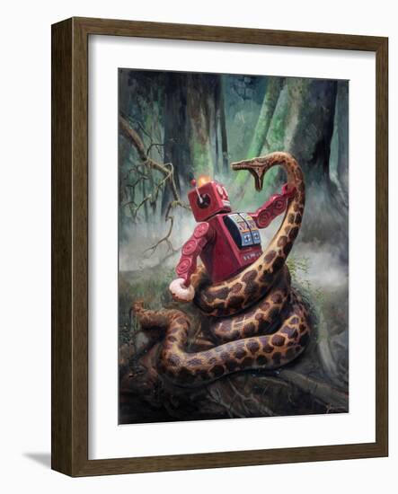 Snakefight-Eric Joyner-Framed Giclee Print