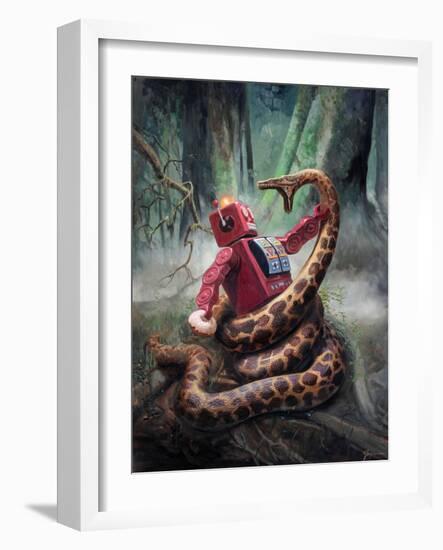 Snakefight-Eric Joyner-Framed Giclee Print