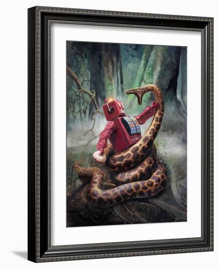 Snakefight-Eric Joyner-Framed Giclee Print