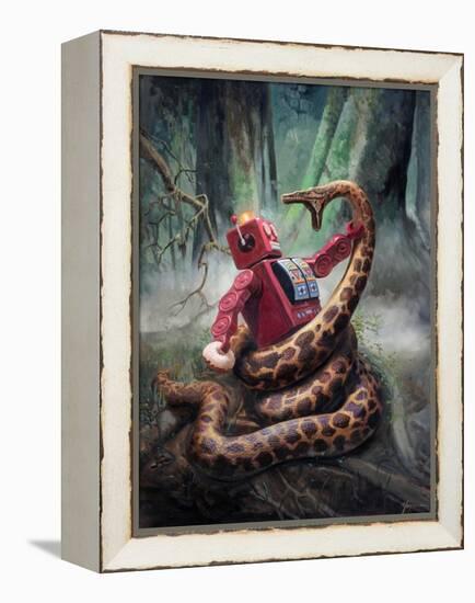 Snakefight-Eric Joyner-Framed Premier Image Canvas